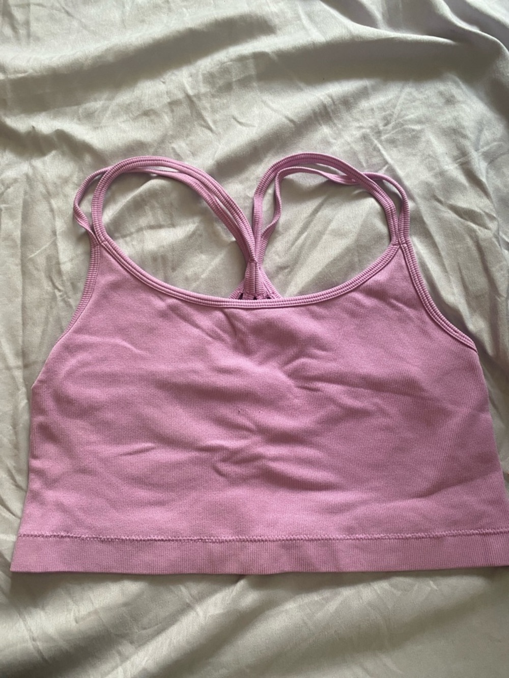 Forever 21 Pink Strappy Seamless Bralette